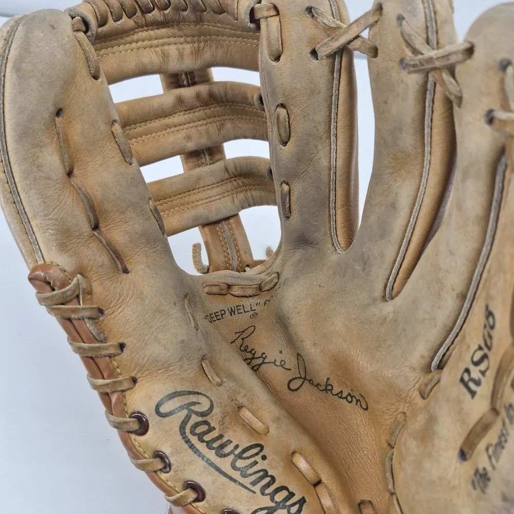 Vintage Rawlings RSG8 Reggie‎ Jackson Baseball Mitt